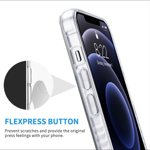 Cocoa and Marshmallow Swirl Design Case for iPhone 12 - Picture 5 of 6